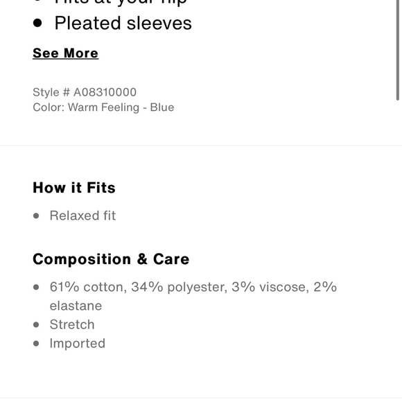 Levi’s | Warm Pleat Sleeve Sherpa Jacket - Warm Feeling - Picture 6 of 9